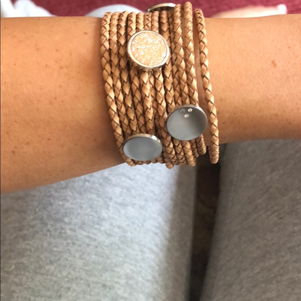 Rope bracelet with beautiful accents! NWOT